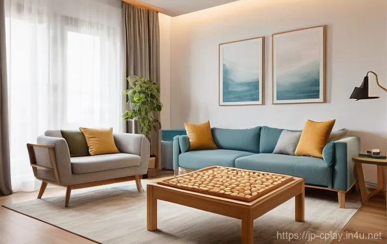 놀이치료사로서 새로운 분야 개척하기 - **"Adult Play Therapy for Stress Relief"**
    A serene, brightly lit room where a modestly dressed ...
