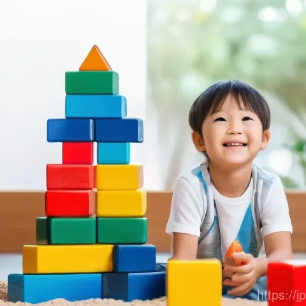 놀이치료와 가족 상담 통합 사례 - **Prompt:** A heartwarming scene of a Japanese child, approximately 7 years old, engaged in play the...
